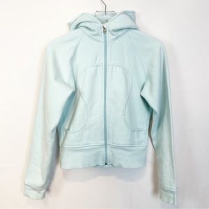 Lululemon Light Blue Scuba Jacket M